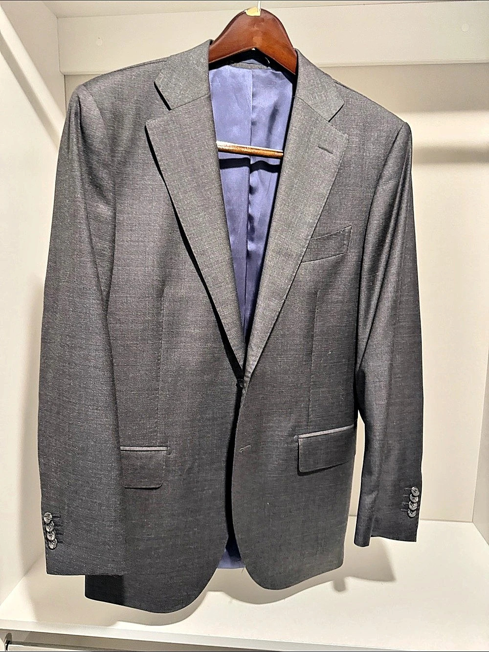Suitsupply Men's Gray Sport Coat
